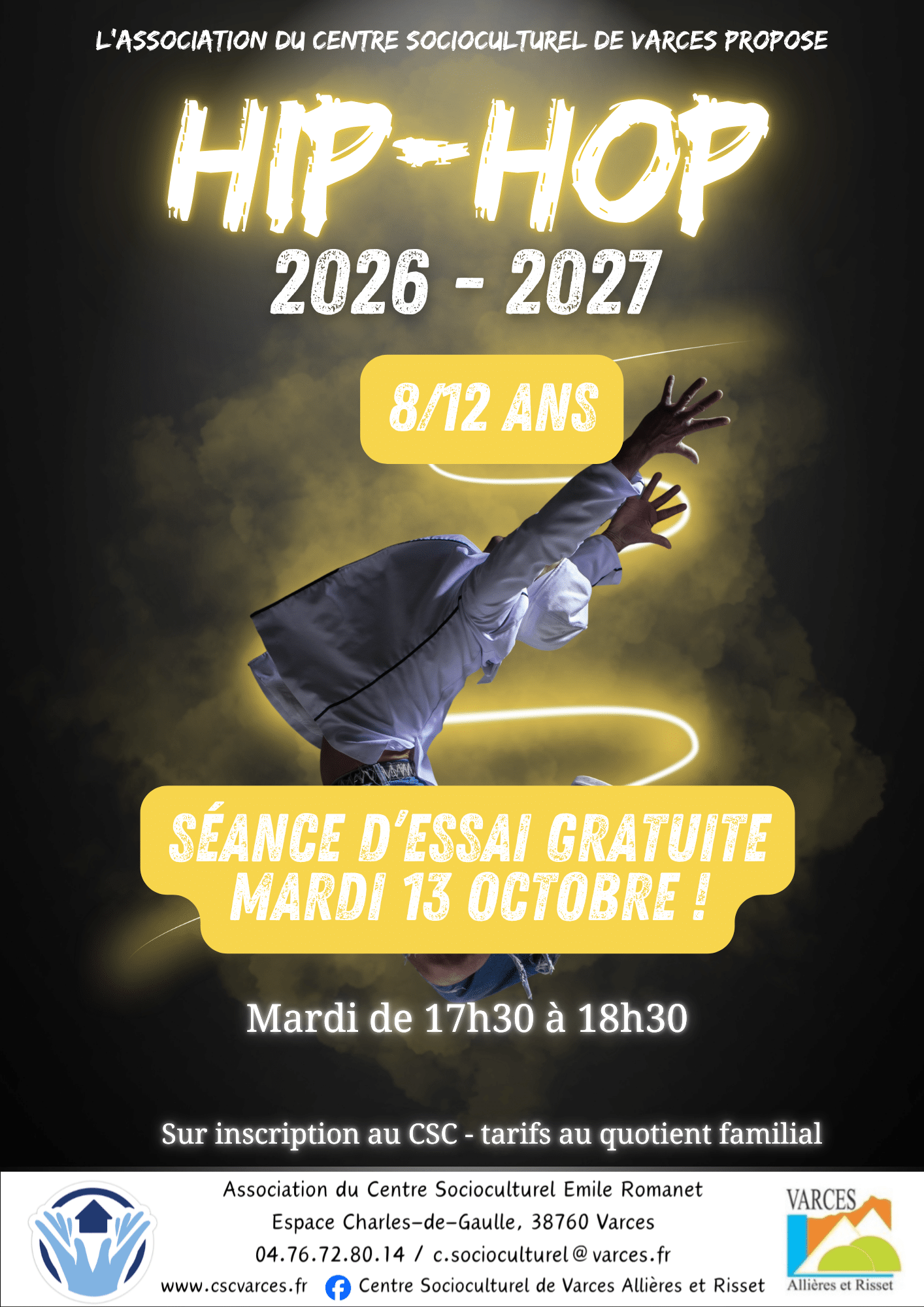Hip-hop pour les 8 à 14 ans