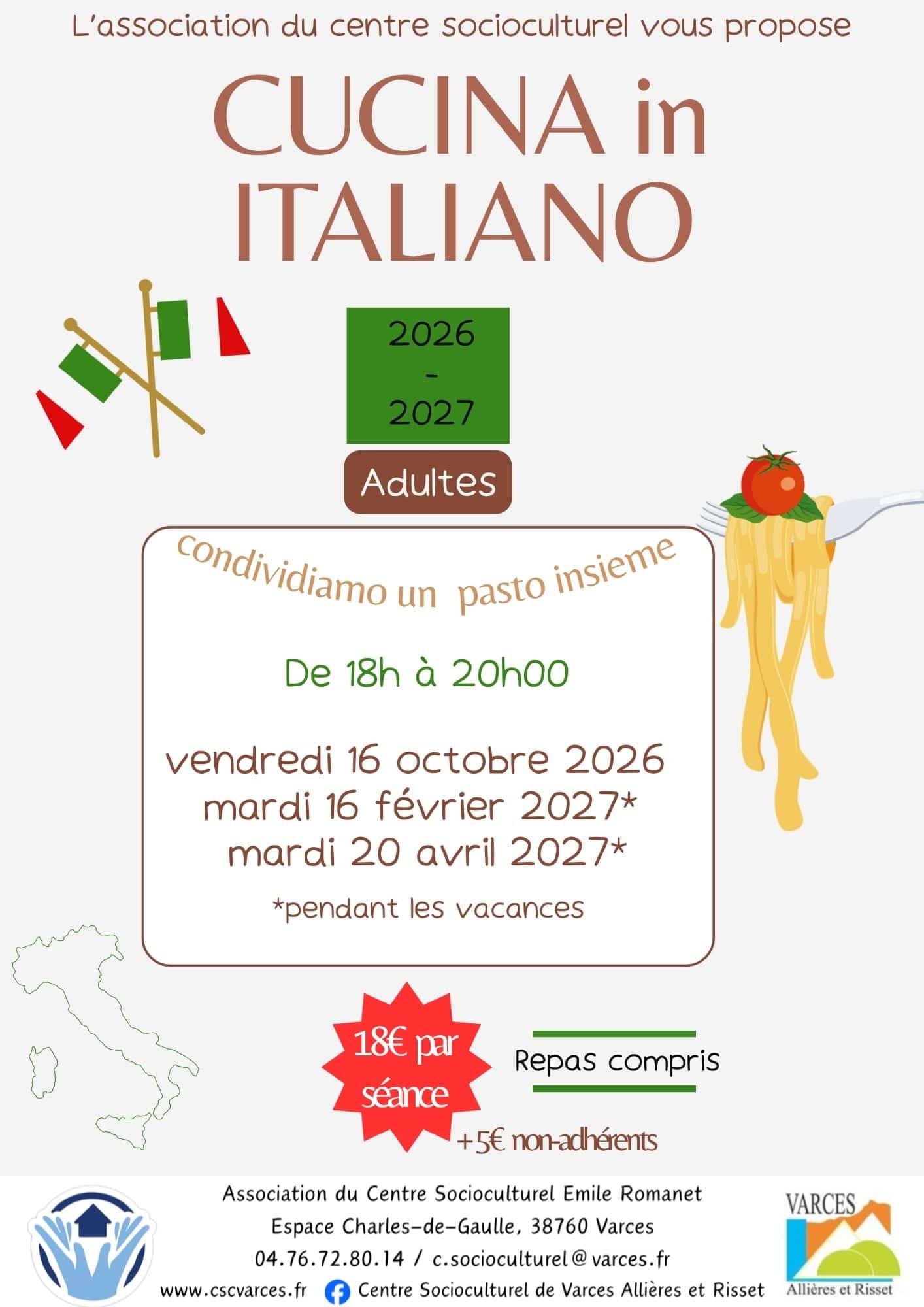 Stage Italien pour Adultes