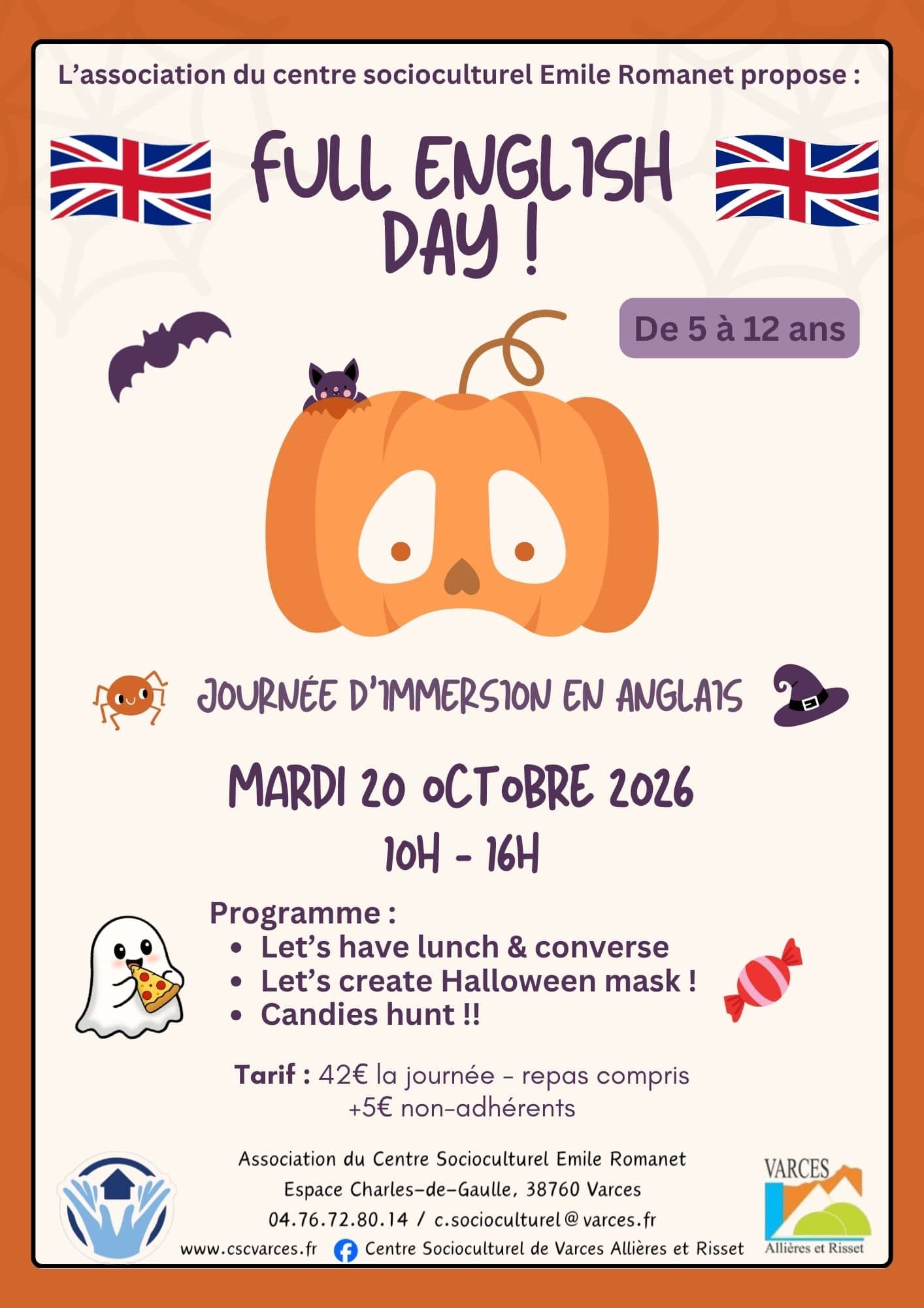 Stage d’anglais pour enfant pendant les vacances